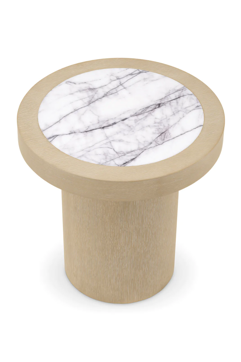 Marble Round Side Table | Eichholtz Presedio | Eichholtzmiami.com