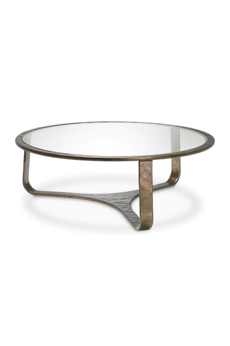 Aluminum Round Coffee Table | Eichholtz Cambronne | Eichholtzmiami.com