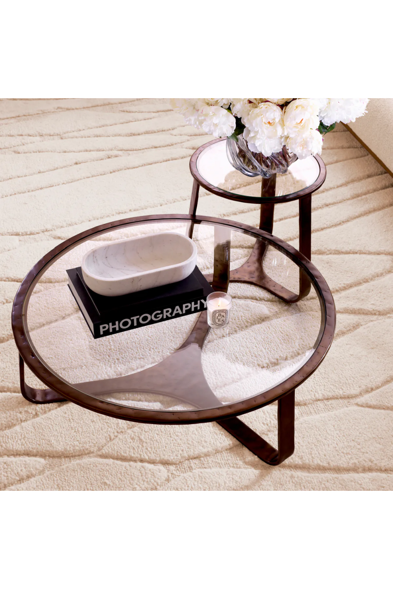 Aluminum Round Coffee Table | Eichholtz Cambronne | Eichholtzmiami.com