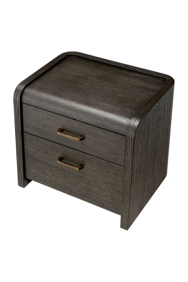 Oak 2-Drawer Nightstand | Eichholtz Joane | Eichholtzmiami.com