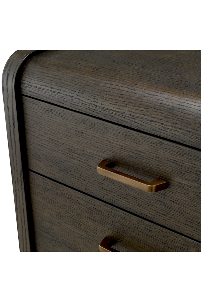 Oak 2-Drawer Nightstand | Eichholtz Joane | Eichholtzmiami.com