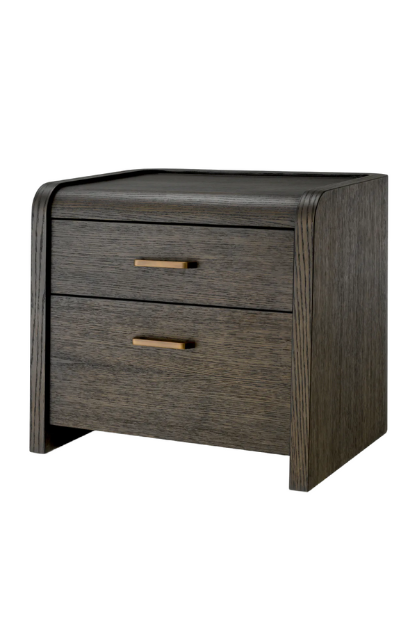 Oak 2-Drawer Nightstand | Eichholtz Joane | Eichholtzmiami.com