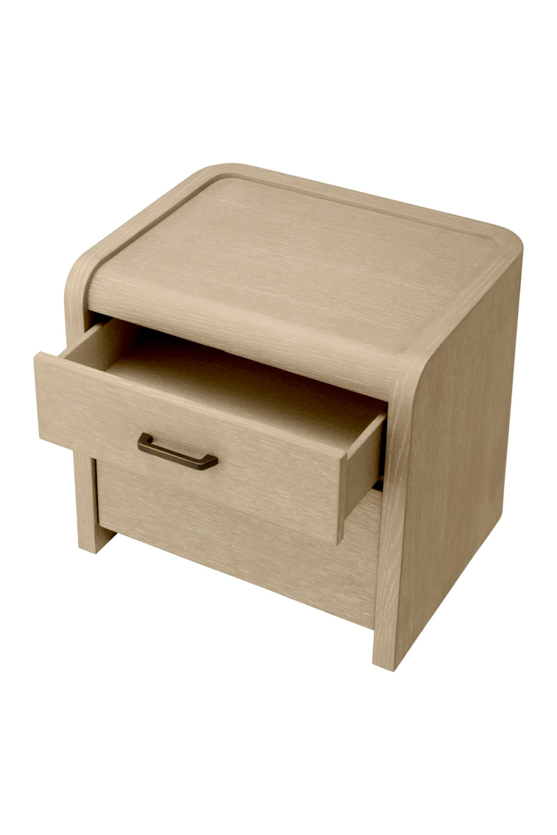 Oak 2-Drawer Nightstand | Eichholtz Joane | Eichholtzmiami.com