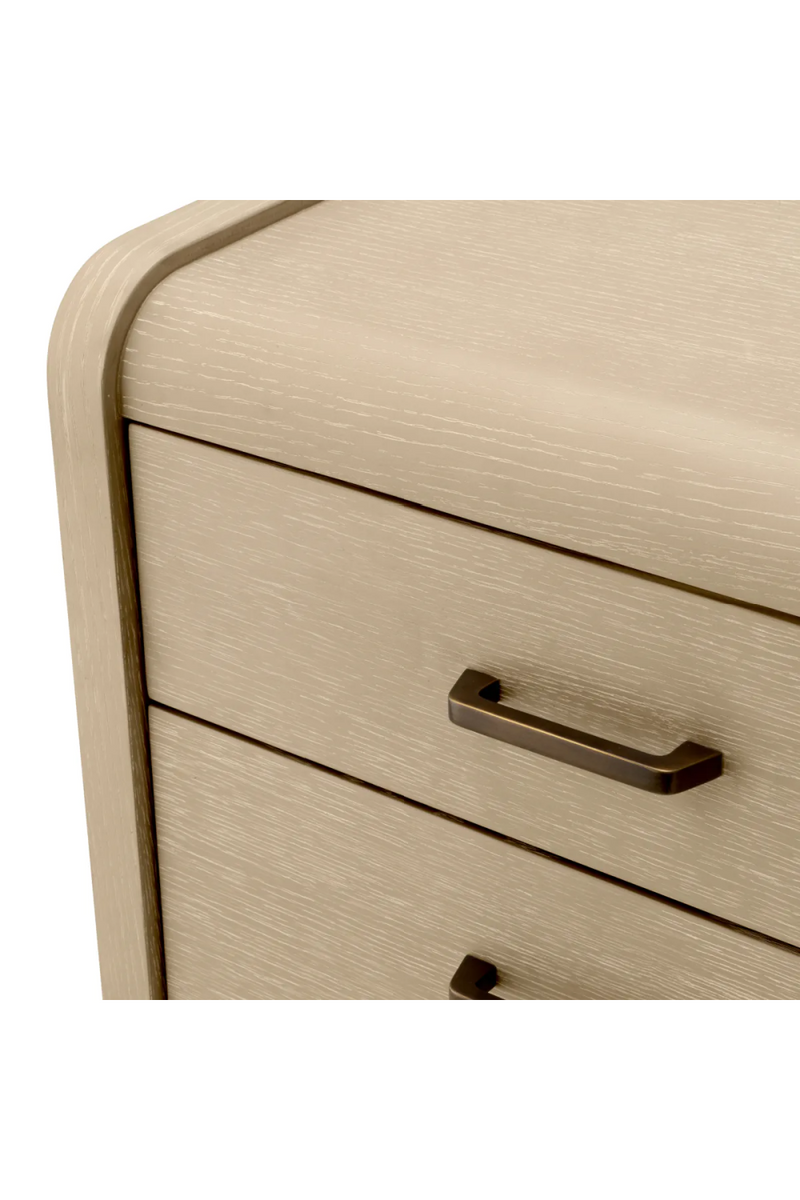 Oak 2-Drawer Nightstand | Eichholtz Joane | Eichholtzmiami.com