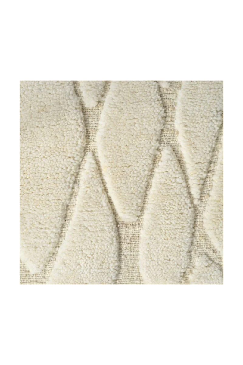 Ivory Wool Carpet 6'6" x 10' | Eichholtz Coralie | Oroa.com