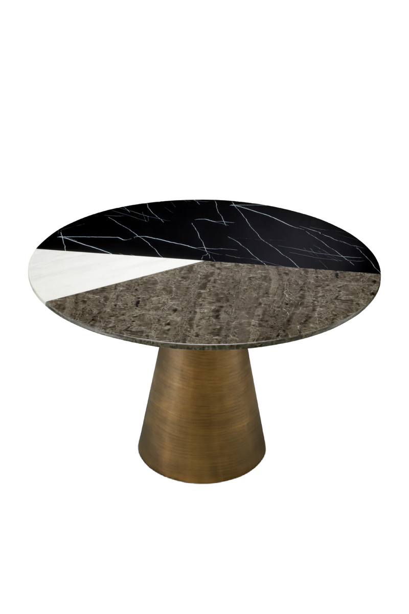 Copper Base Round Dining Table | Eichholtz Tricolori | Eichholtzmiami.com