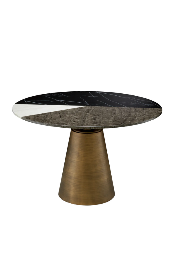 Copper Base Round Dining Table | Eichholtz Tricolori | Eichholtzmiami.com