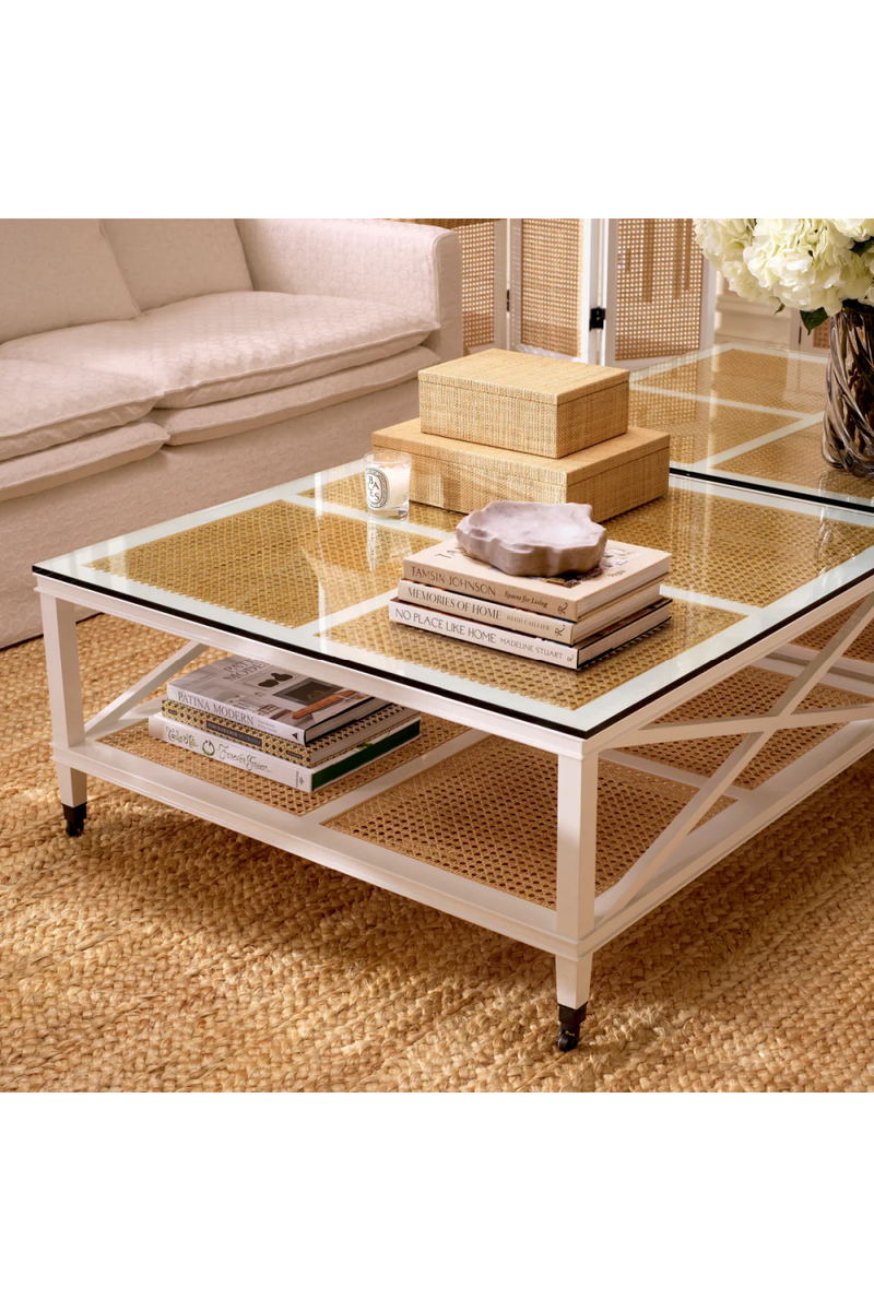 Natural Cane Coffee Table | Eichholtz Bahamas | Eichholtzmiami.com