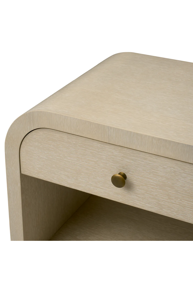 Washed Oak 1-Drawer Nightstand | Eichholtz Rhodes | Eichholtzmiami.com