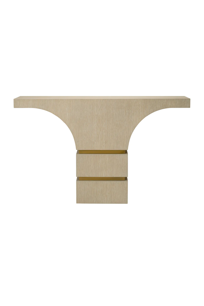 Washed Oak Veneer Console Table | Eichholtz Thaddeus | Eichholtzmiami.com