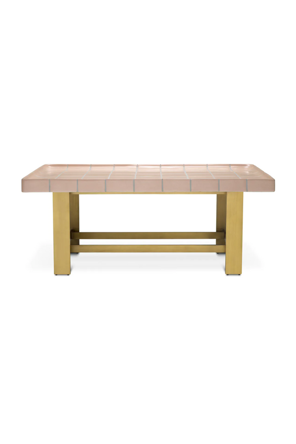 Pink Ceramic Coffee Table | Eichholtz Adrian | Eichholtzmiami.com