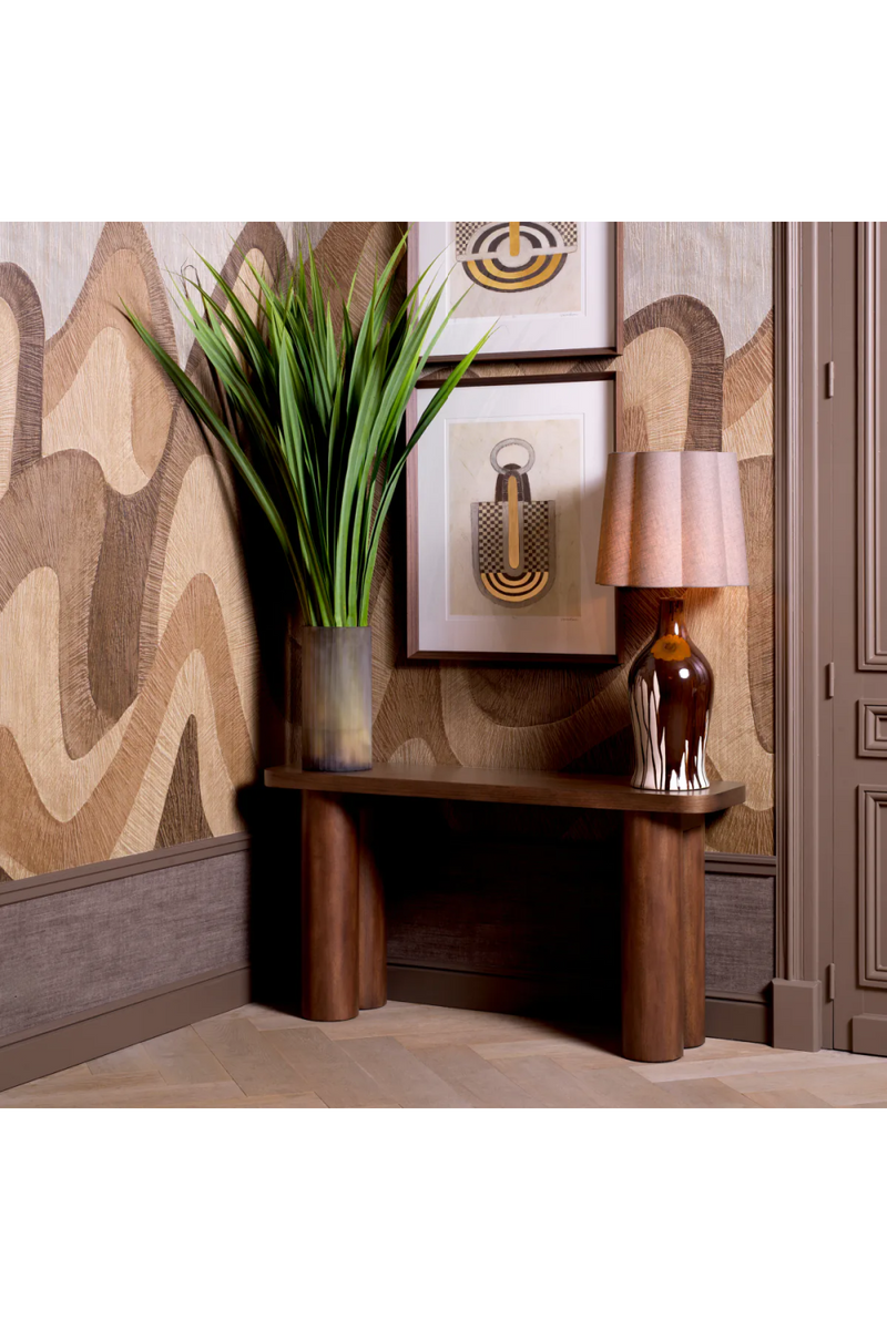 Okoume Veneer Console Table | Eichholtz Lindbrook | Eichholtzmiami.com