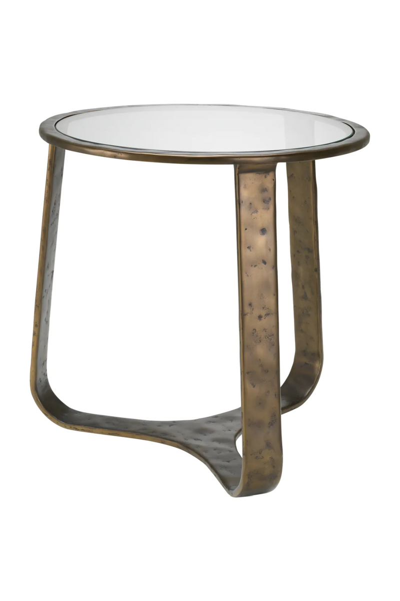 Aluminum Round Side Table | Eichholtz Cambronne | Eichholtzmiami.com
