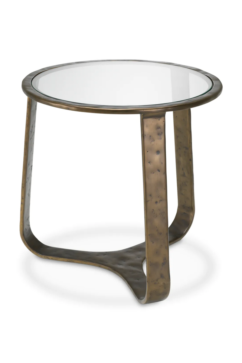 Aluminum Round Side Table | Eichholtz Cambronne | Eichholtzmiami.com