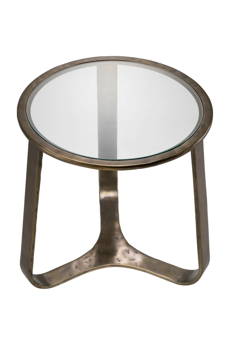 Aluminum Round Side Table | Eichholtz Cambronne | Eichholtzmiami.com