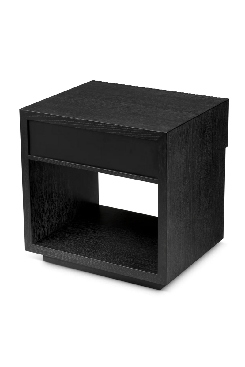 Ribbed Wood 1-Drawer Nightstand | Eichholtz Dimitrios | Eichholtzmiami.com