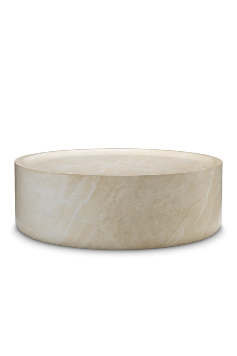 Marble Round Outdoor Coffee Table | Eichholtz Joshua | Eichholtzmiami.com