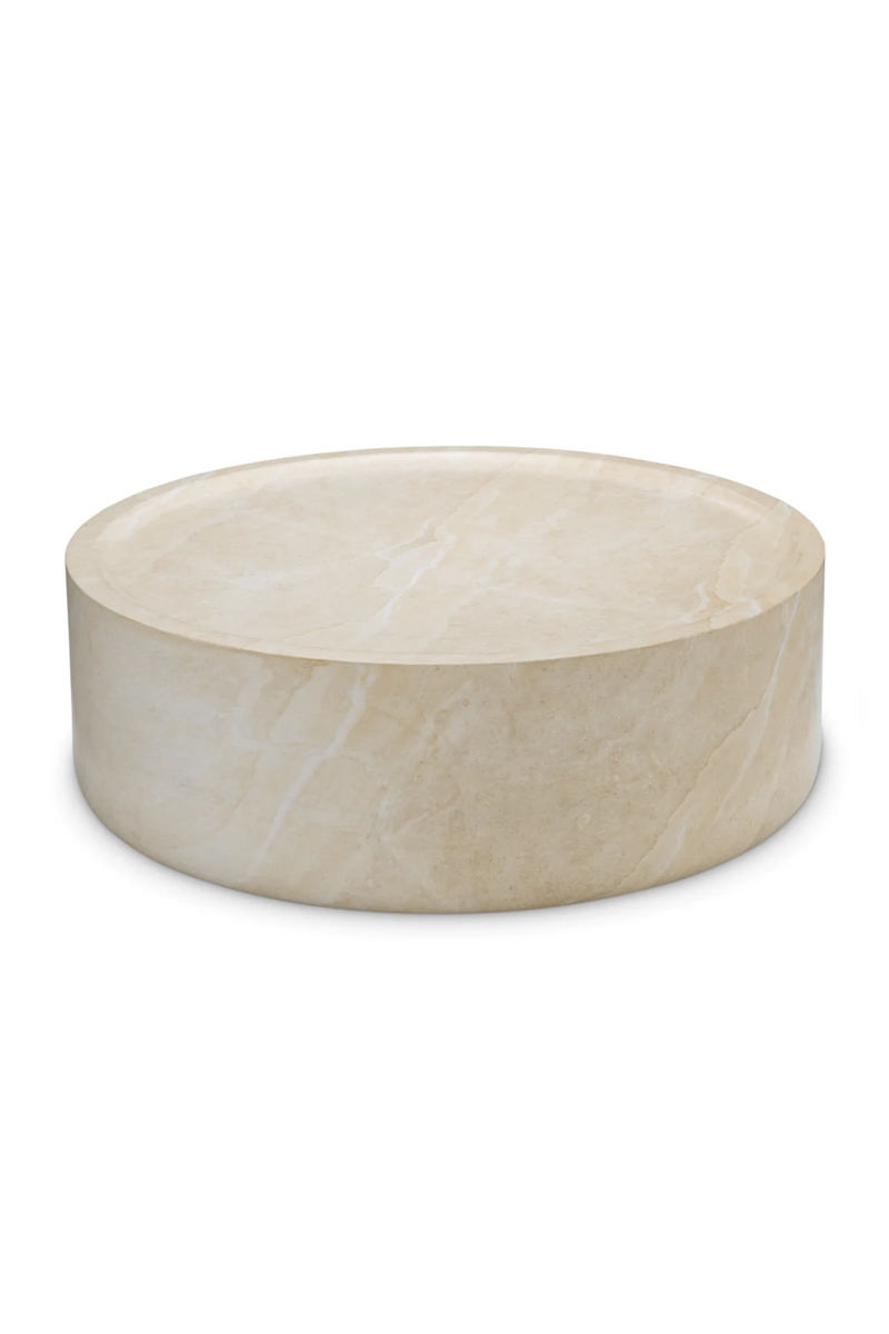 Marble Round Outdoor Coffee Table | Eichholtz Joshua | Eichholtzmiami.com