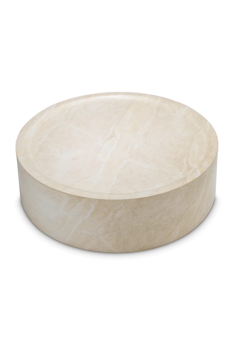 Marble Round Outdoor Coffee Table | Eichholtz Joshua | Eichholtzmiami.com