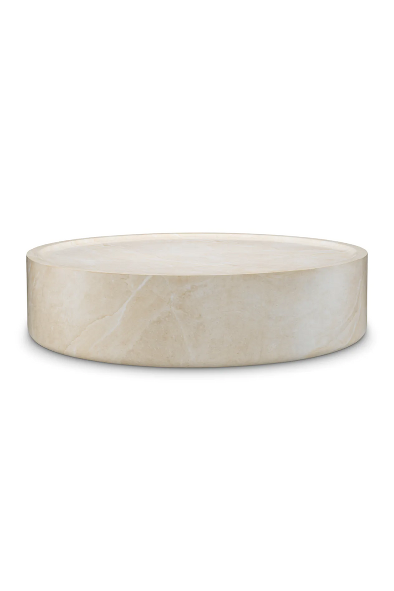 Marble Round Outdoor Coffee Table | Eichholtz Joshua | Eichholtzmiami.com