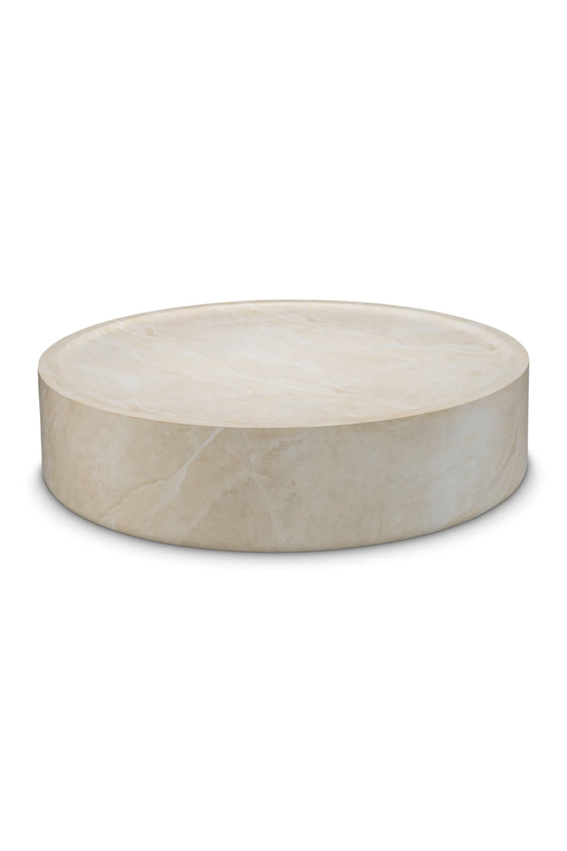 Marble Round Outdoor Coffee Table | Eichholtz Joshua | Eichholtzmiami.com