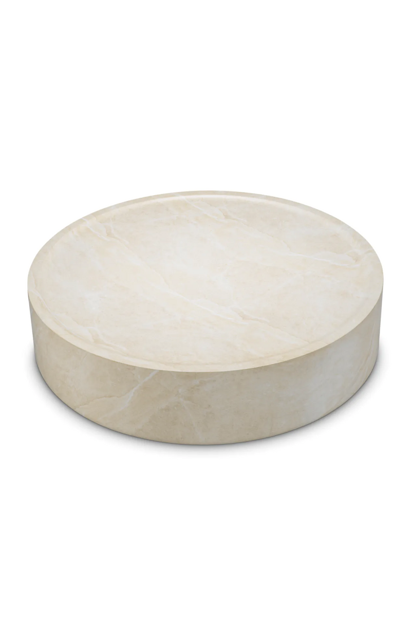 Marble Round Outdoor Coffee Table | Eichholtz Joshua | Eichholtzmiami.com