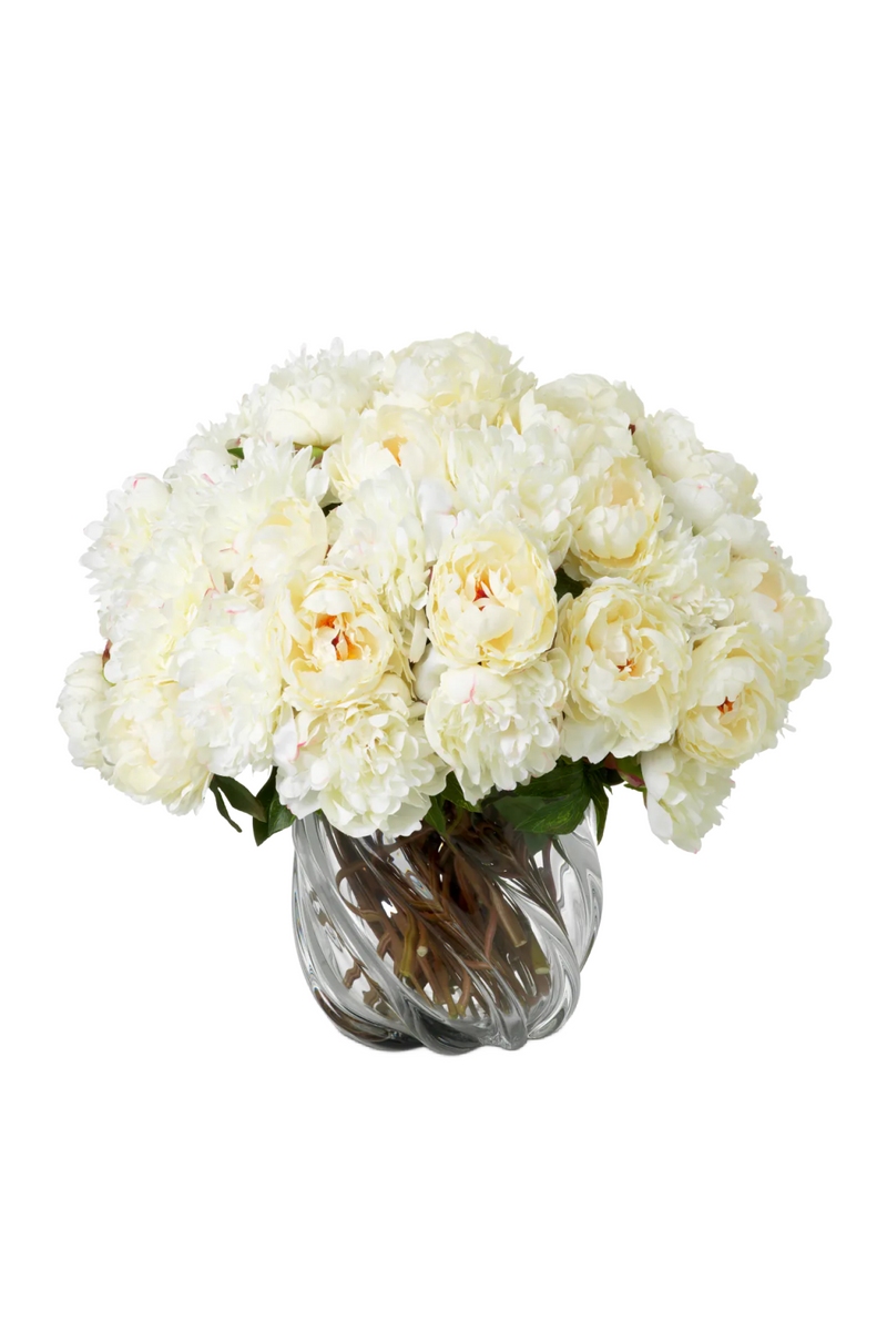 Artificial Blooms Bouquet (48pcs) | Eichholtz Peonies | Eichholtzmiami.com