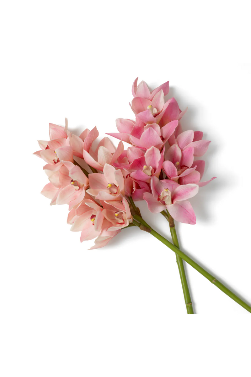 Pink Artificial Orchids Bouquet (36pcs) | Eichholtz Cymbidium | Eichholtzmiami.com