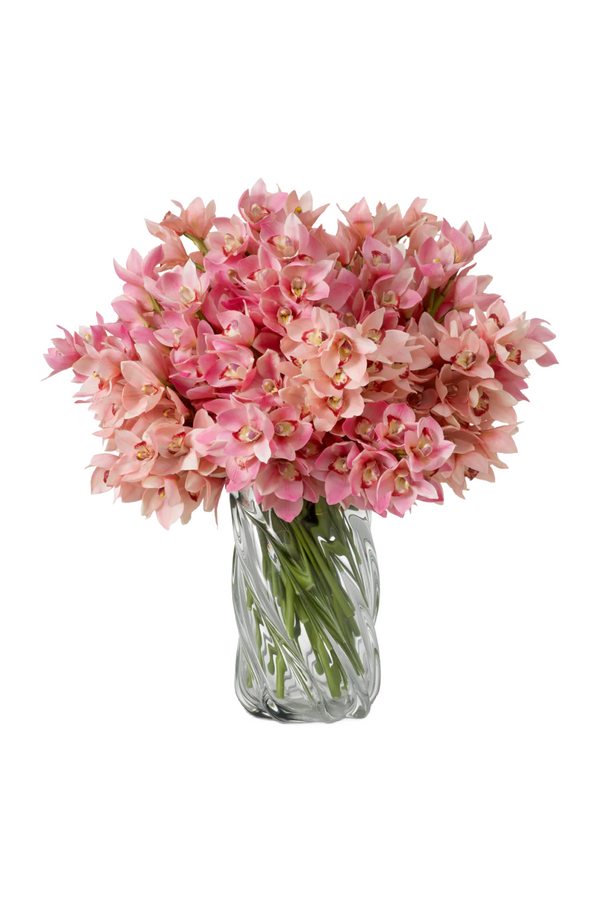 Pink Artificial Orchids Bouquet (36pcs) | Eichholtz Cymbidium | Eichholtzmiami.com