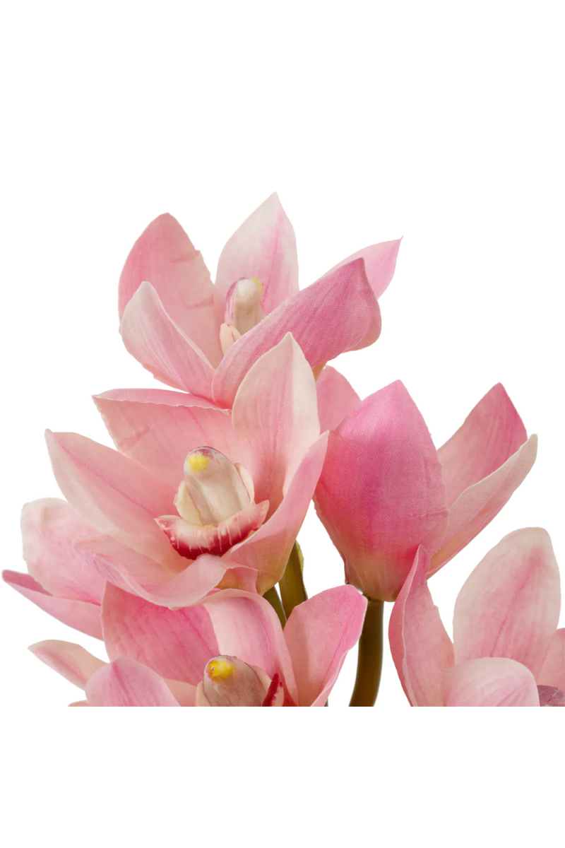 Pink Artificial Orchids Bouquet (36pcs) | Eichholtz Cymbidium | Eichholtzmiami.com