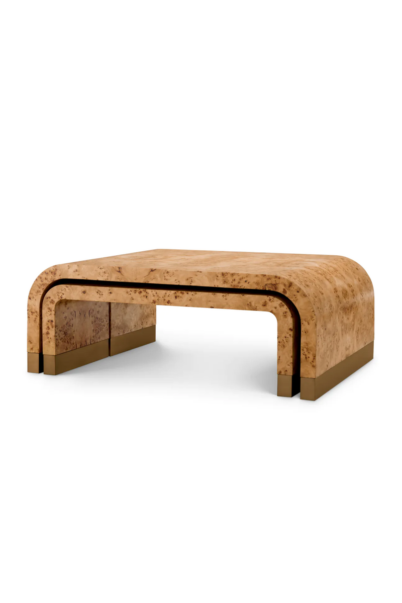 Mappa Burl Coffee Table Set (3) | Eichholtz Quinton | Eichholtzmiami.com