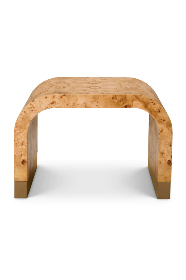 Arched Mappa Burl Side Table | Eichholtz Quinton | Eichholtzmiami.com