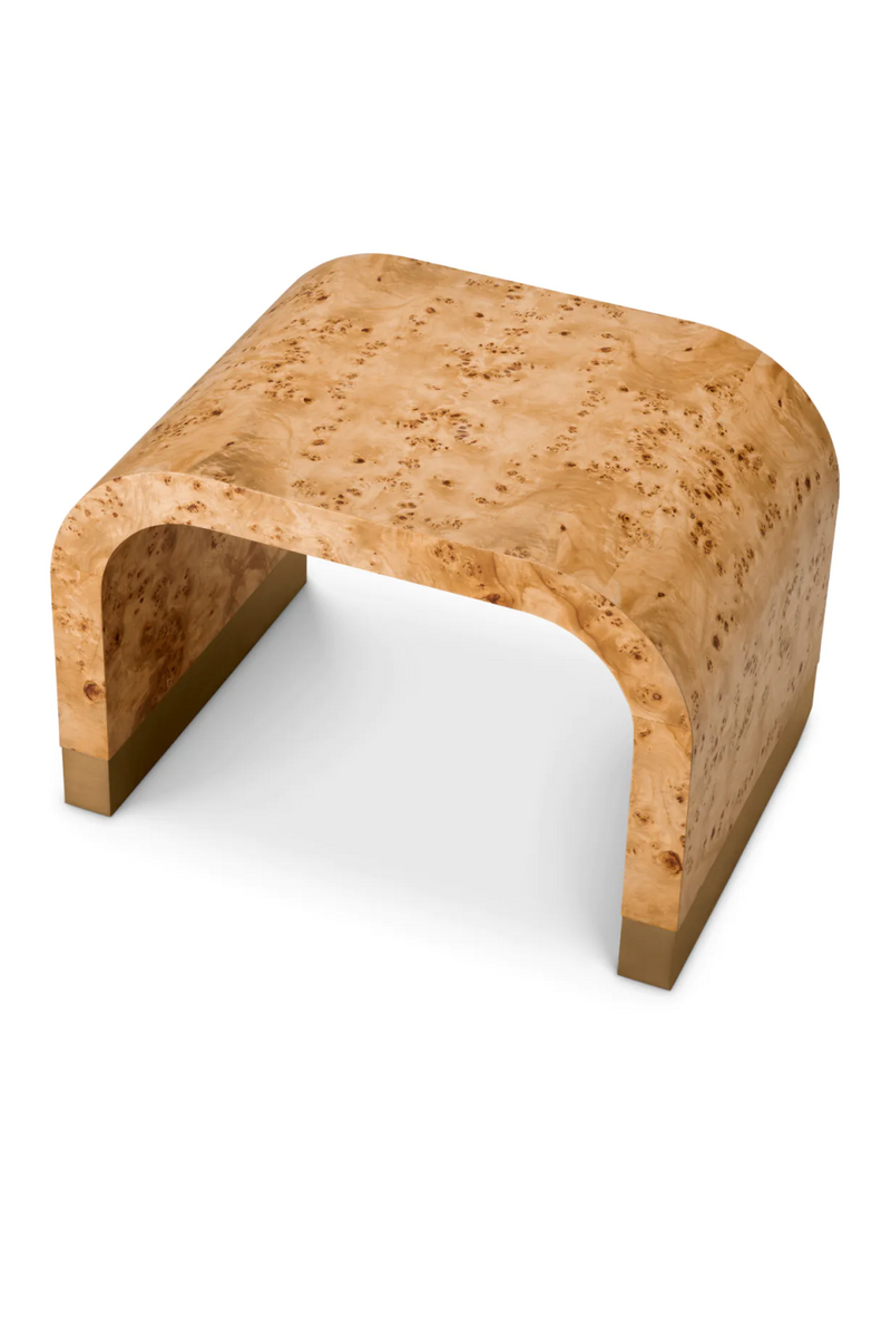 Arched Mappa Burl Side Table | Eichholtz Quinton | Eichholtzmiami.com