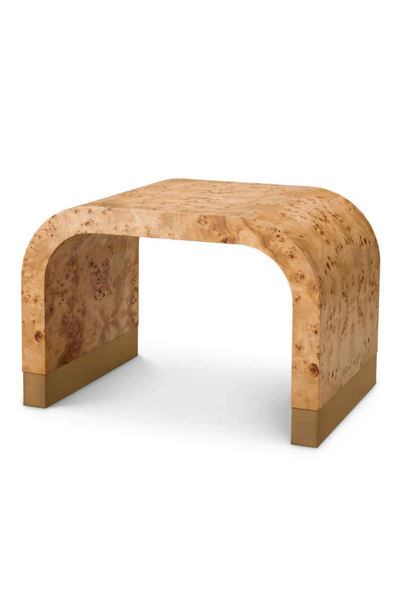 Arched Mappa Burl Side Table | Eichholtz Quinton | Eichholtzmiami.com