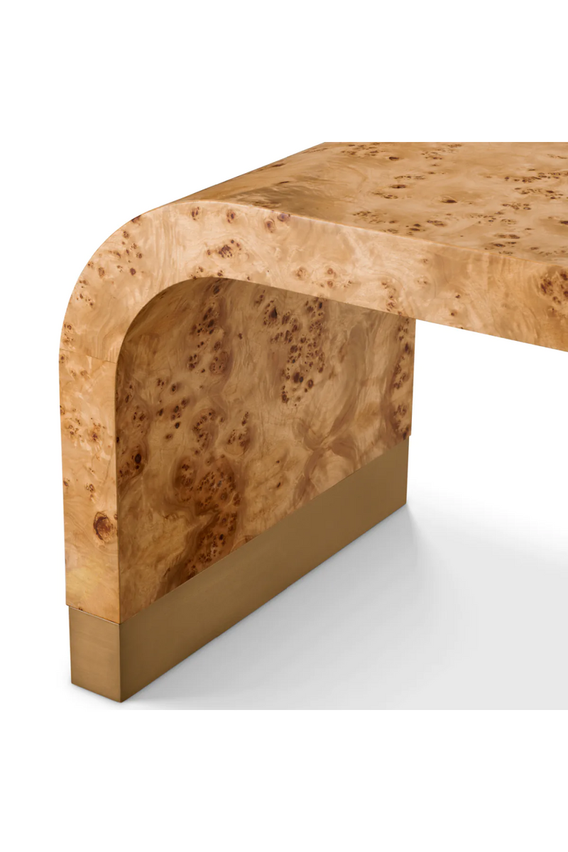 Arched Mappa Burl Side Table | Eichholtz Quinton | Eichholtzmiami.com