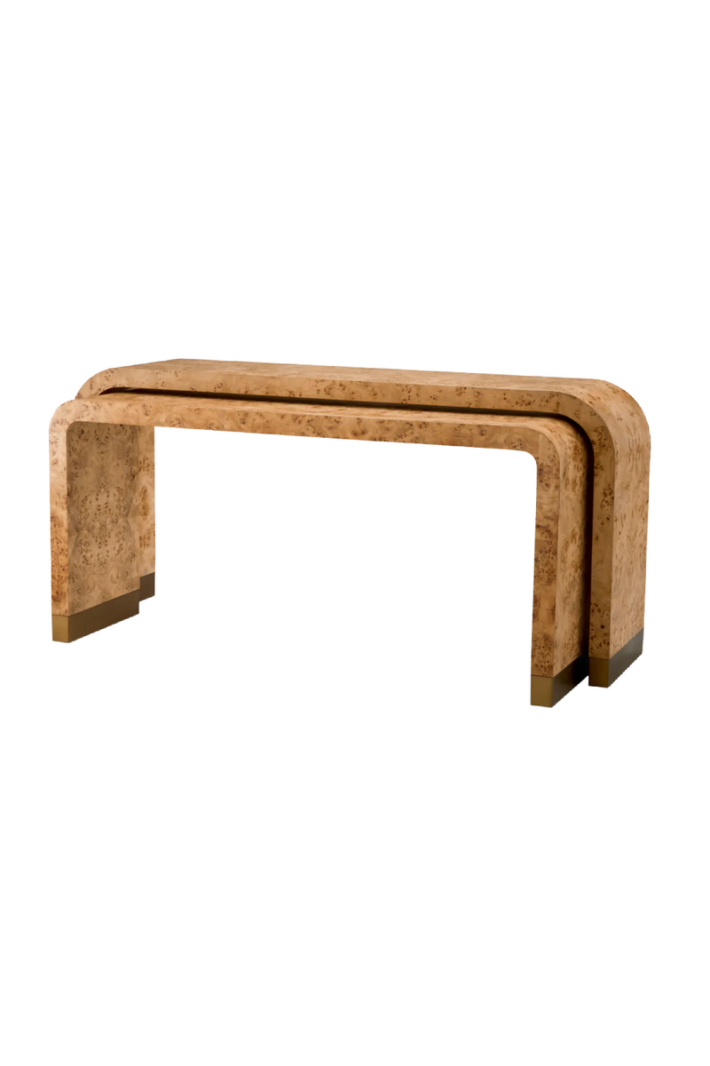 Mappa Burl Console Table Set (2) | Eichholtz Quinton | Eichholtzmiami.com