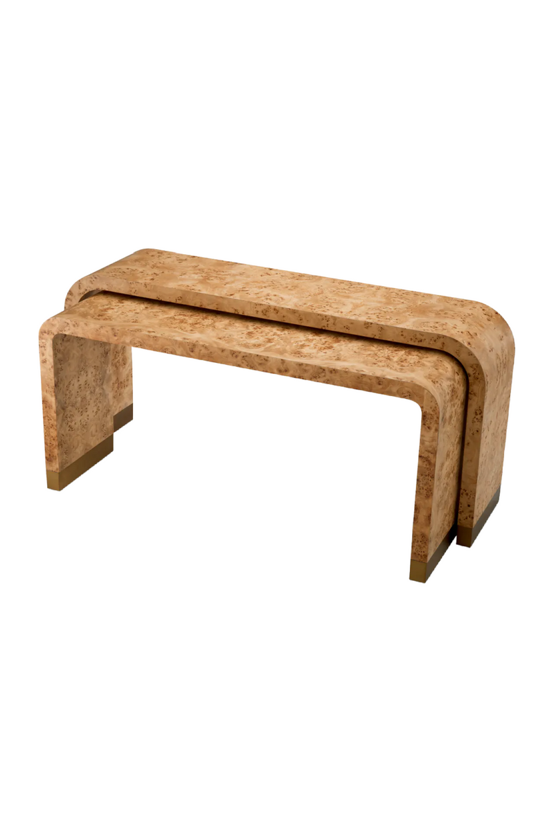 Mappa Burl Console Table Set (2) | Eichholtz Quinton | Eichholtzmiami.com