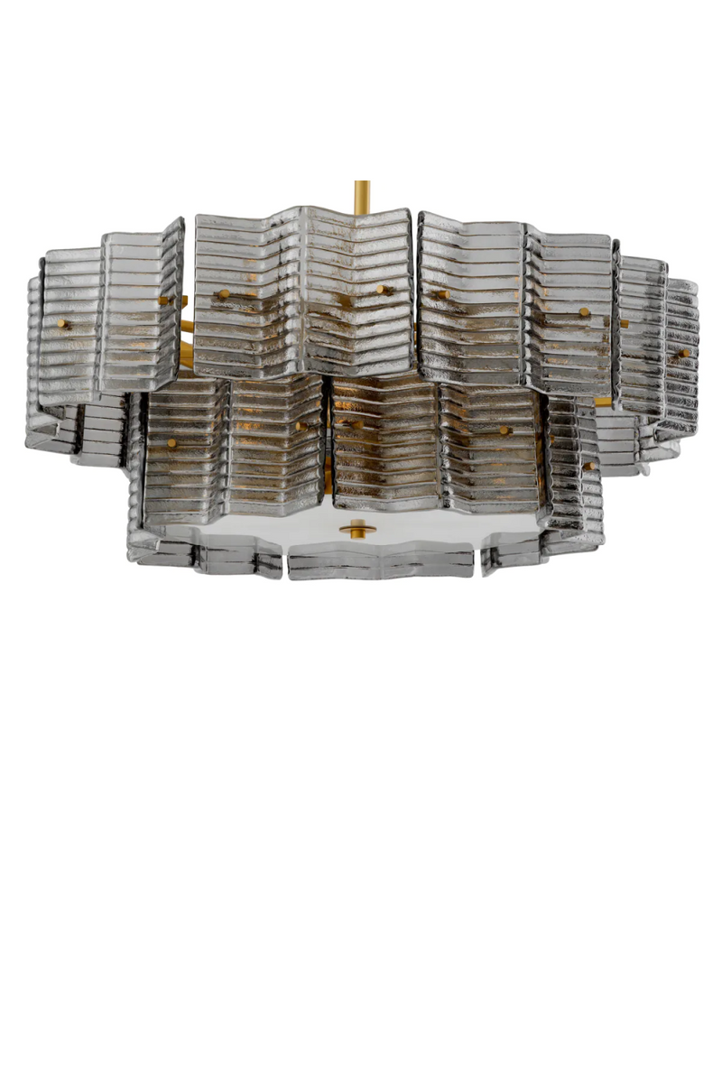 Ribbed Glass Chandelier | Eichholtz Silvano | Eichholtzmiami.com