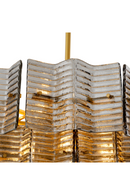 Ribbed Glass Chandelier | Eichholtz Silvano | Eichholtzmiami.com