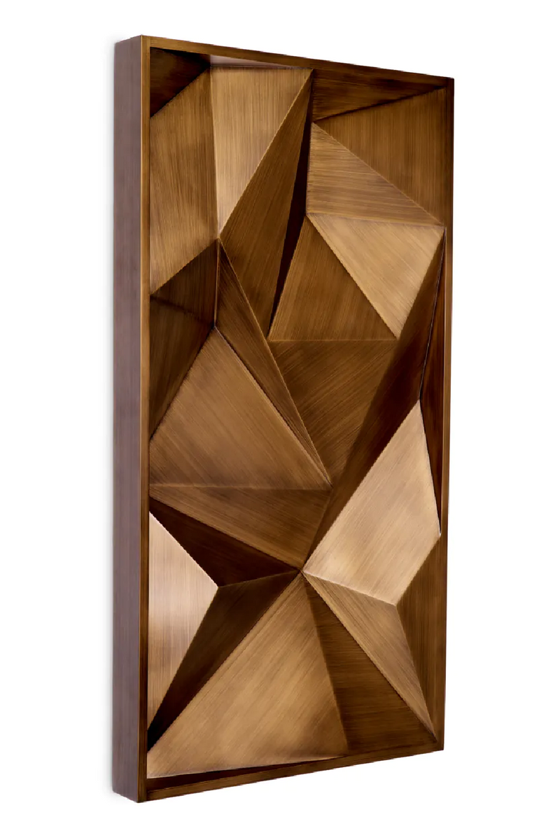 Brushed Brass Wall Object | Eichholtz Bravura | Eichholtzmiami.com