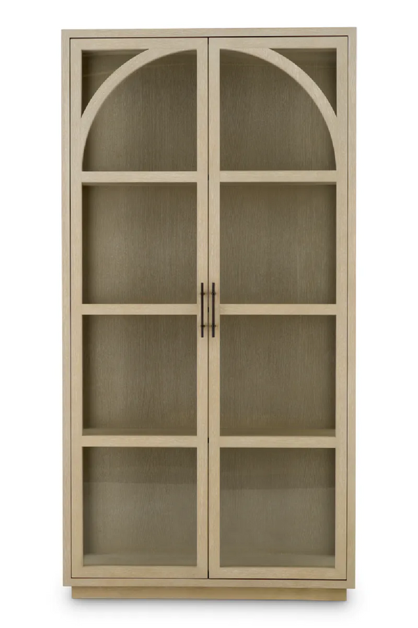 Oak Framed Glass Cabinet | Eichholtz San Bernardino | Eichholtzmiami.com