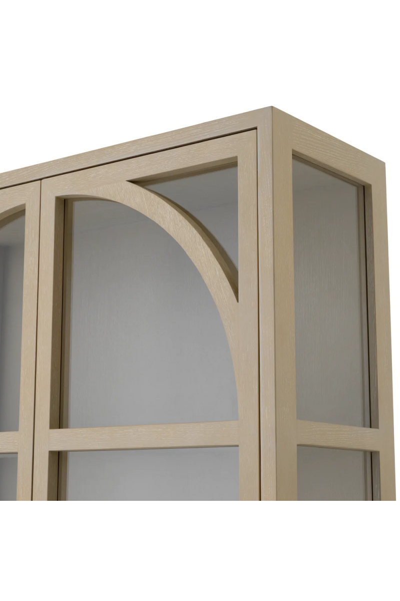 Oak Framed Glass Cabinet | Eichholtz San Bernardino | Eichholtzmiami.com