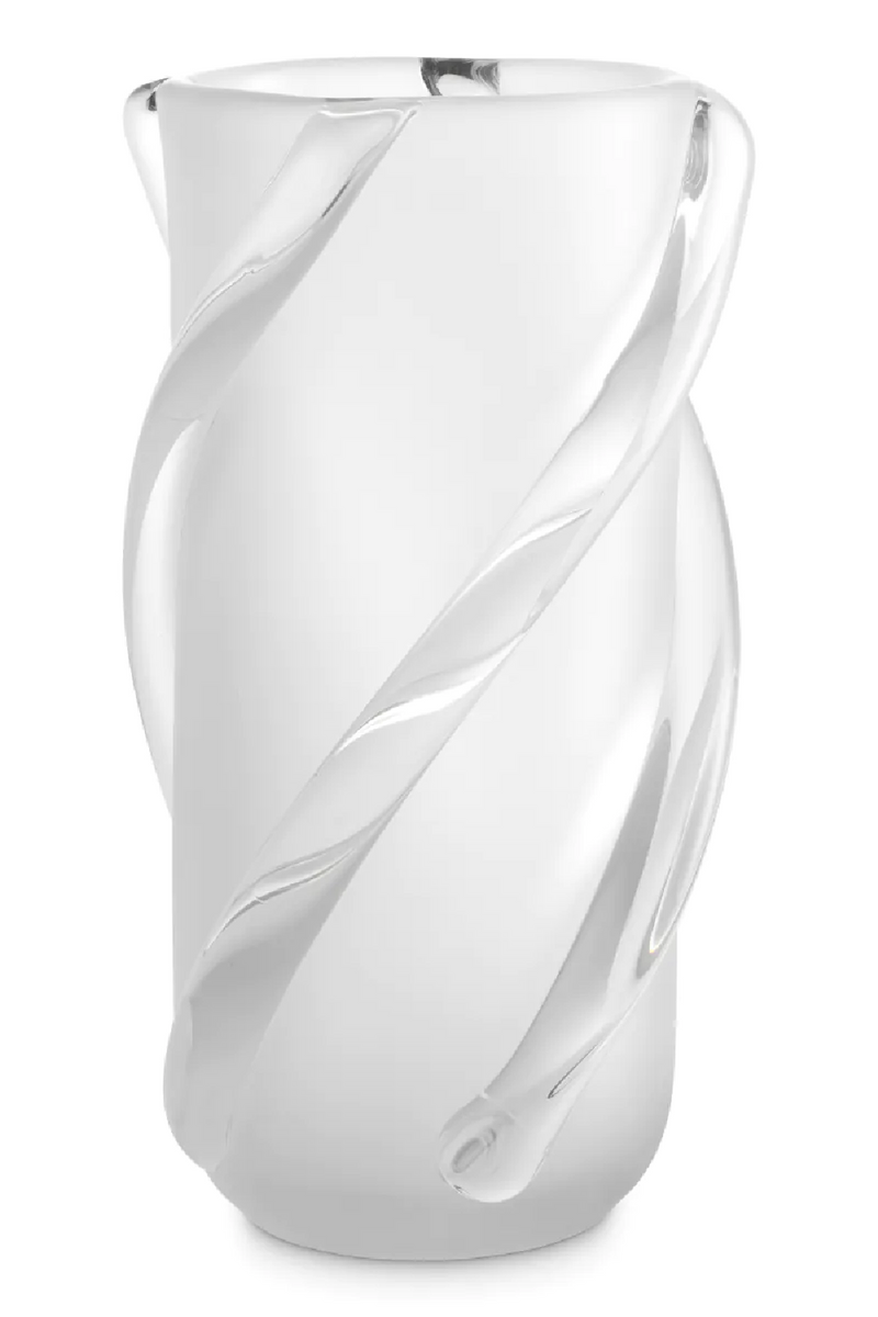 Frosted White Glass Vase | Eichholtz Celestino | Eichholtzmiami.com