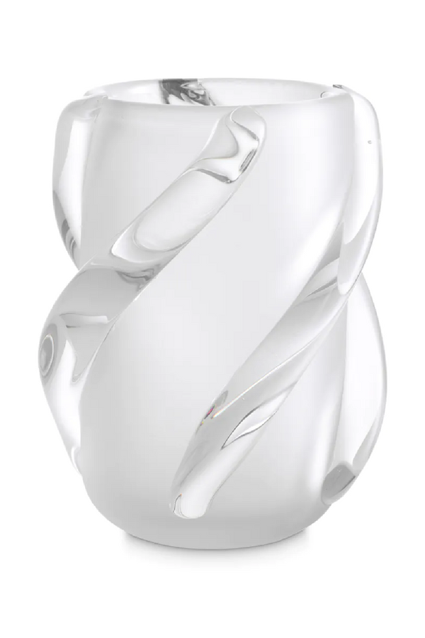 Frosted White Glass Vase | Eichholtz Celestino | Eichholtzmiami.com