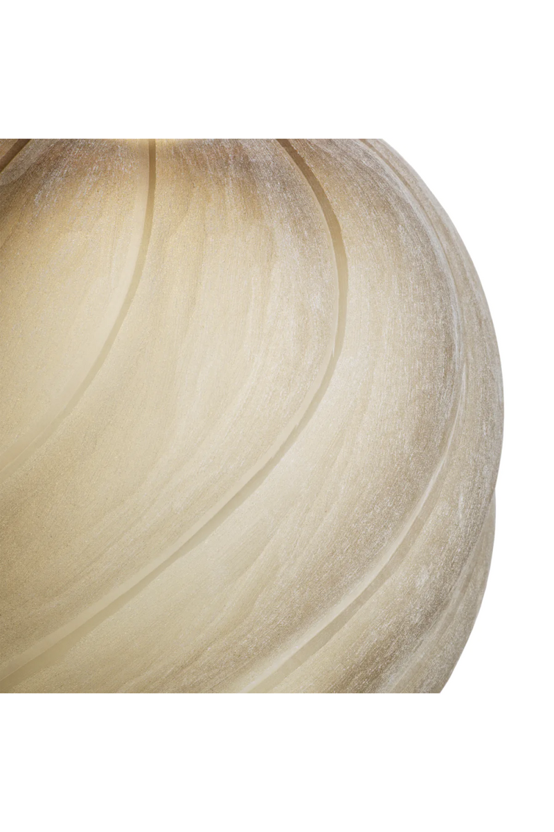 Frosted Light Brown Vase | Eichholtz Sicilia | Eichholtzmiami.com