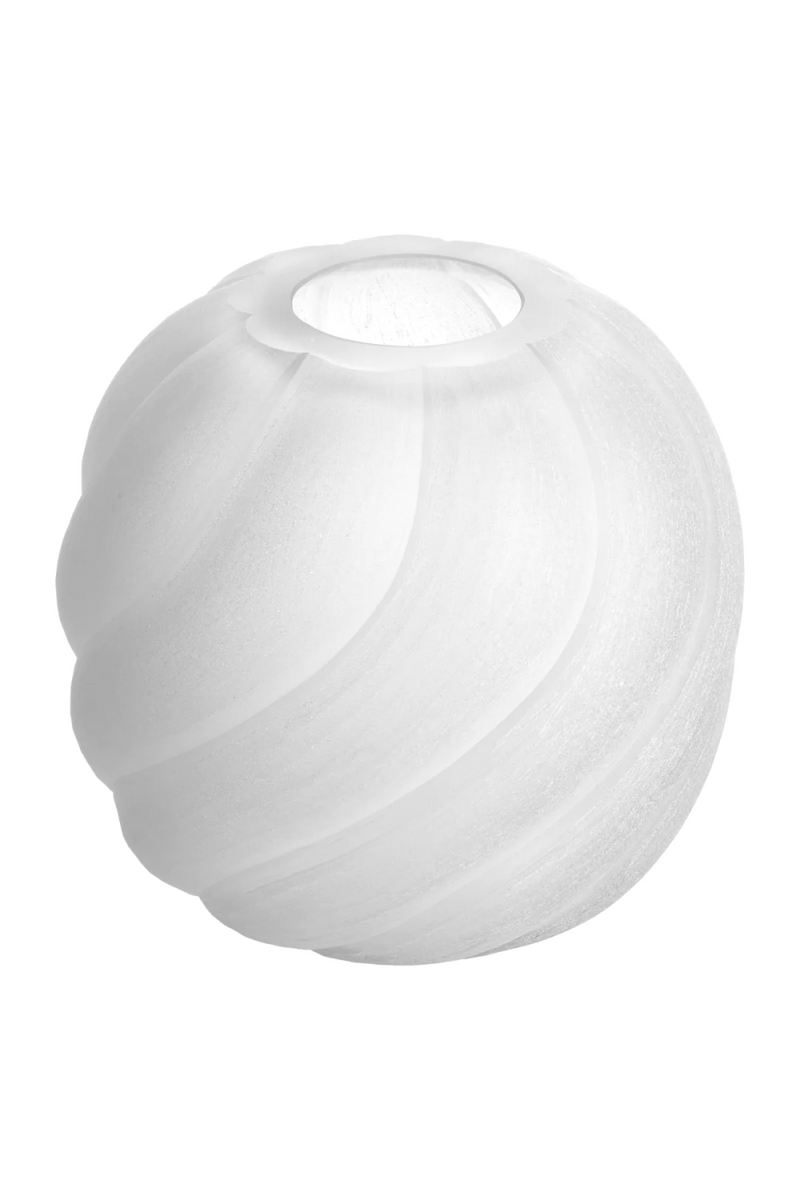 Frosted White Vase | Eichholtz Sicilia | Eichholtzmiami.com