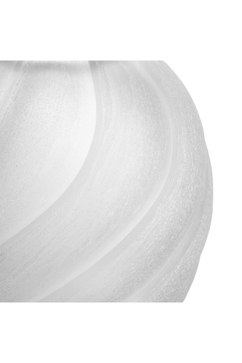 Frosted White Vase | Eichholtz Sicilia | Eichholtzmiami.com