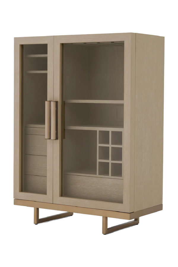 Washed Oak Bar Cabinet | Eichholtz Connaught | Eichholtzmiami.com