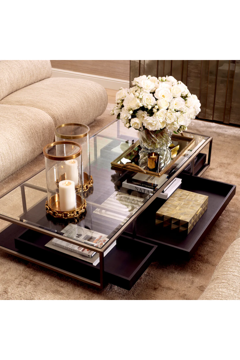 Wheeled Drawer Coffee Table | Eichholtz Roxton | Eichholtzmiami.com