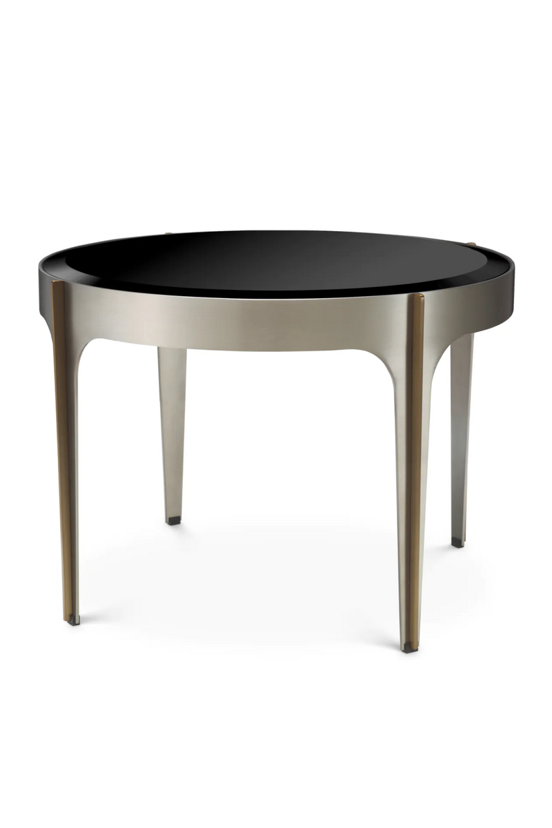 Black Glass Side Table | Eichholtz Artemisa | Eichholtzmiami.com